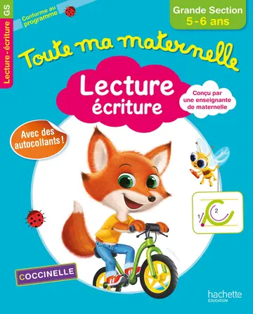 Cover of Toute Ma Maternelle - Lecture Écriture Grande Section 5/6 ans