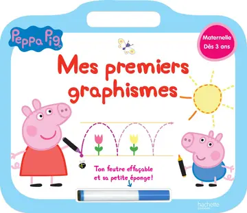 Cover of Peppa pig ardoise mes premiers graphismes