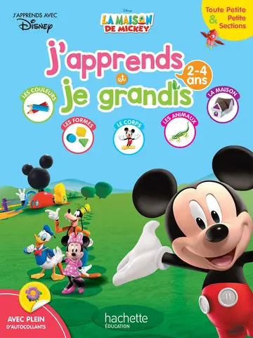 Cover of Mickey j'apprends et je grandis tps-ps