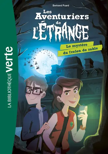 Cover of Les aventuriers de l'étrange - t01 - les aventuriers de l'étrange 01 - le mystere du frelon de sable