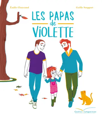 Cover of Les papas de violette