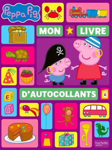 Cover of Peppa pig - mon livre d'autocollants