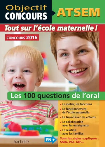 Cover of Atsem - 100 questions/reponses pour l'oral