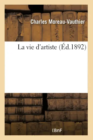 Cover of La Vie d'Artiste
