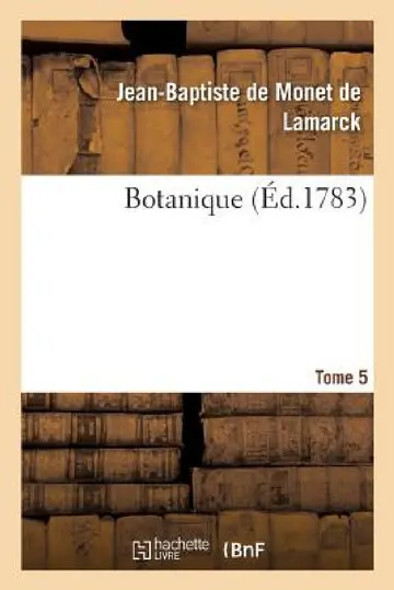 Cover of Botanique. Tome 5