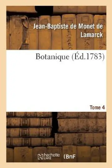Cover of Botanique. Tome 4