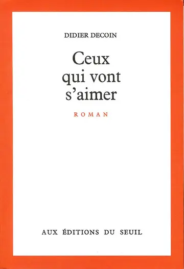 Cover of Ceux qui vont s'aimer