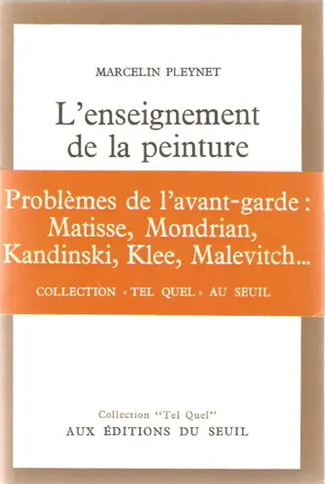 Cover of L'enseignement de la peinture