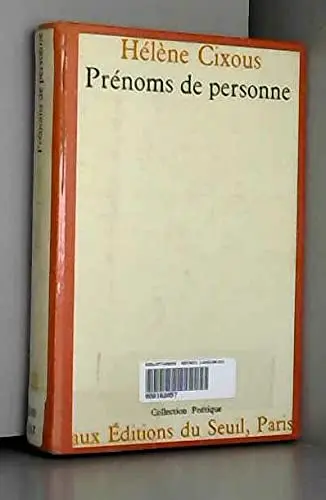 Cover of Prénoms de personne