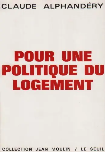 Cover of Pour une politique du logement