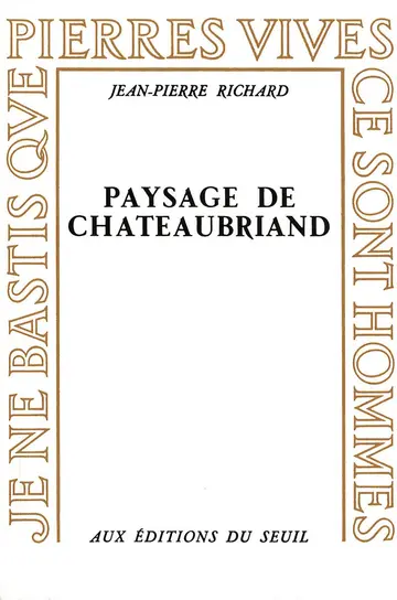 Cover of Paysage de chateaubriand
