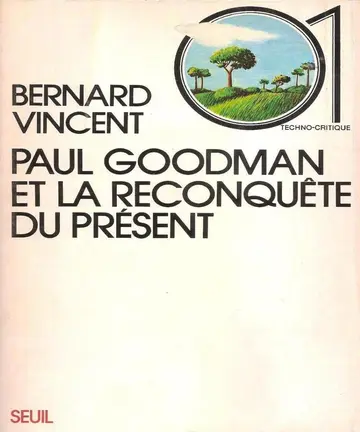 Cover of Paul Goodman et la reconquête du présent