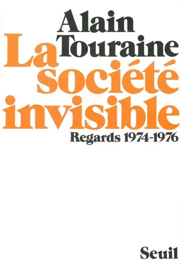 Cover of La société invisible