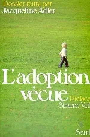 Cover of L'Adoption vécue