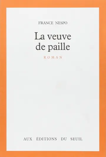 Cover of La veuve de paille