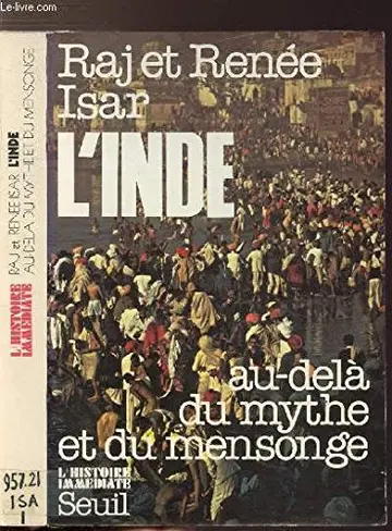 Cover of L'Inde, au-delà du mythe et du mensonge