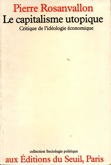 Cover of Le capitalisme utopique
