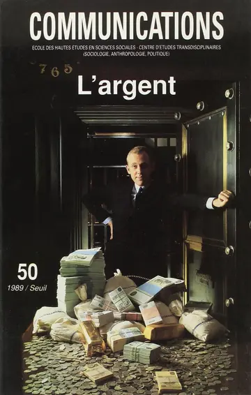 Cover of Communications, n 50, l'argent
