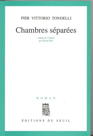 Cover of Chambres separees