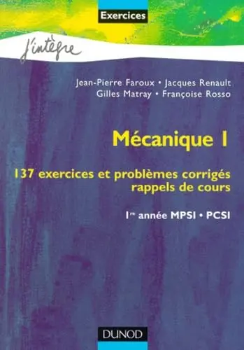 Cover of Mécanique 1