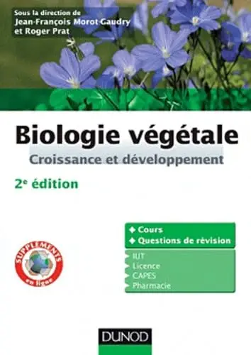 Cover of Biologie vegetale