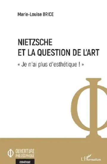 Cover of Nietzsche et la question de l'art