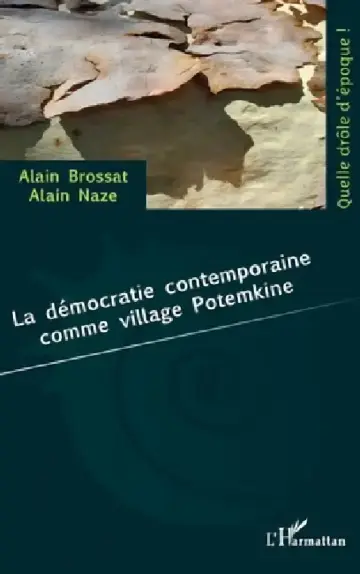 Cover of La démocratie contemporaine comme village Potemkine