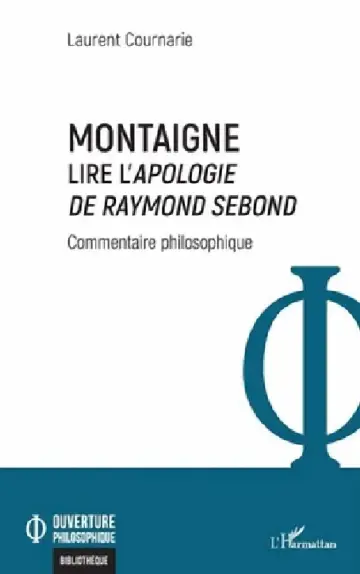 Cover of Montaigne. Lire l'Apologie de Raymond Sebond