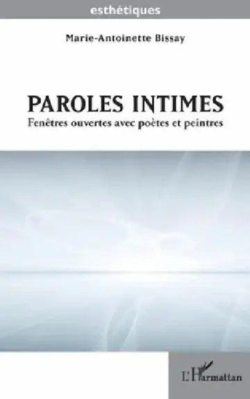 Cover of Paroles intimes