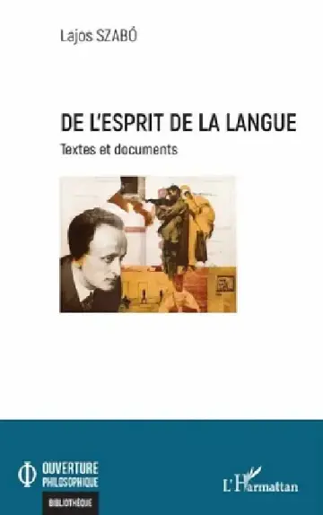 Cover of De l'esprit de la langue