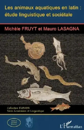 Cover of Les animaux aquatiques en latin