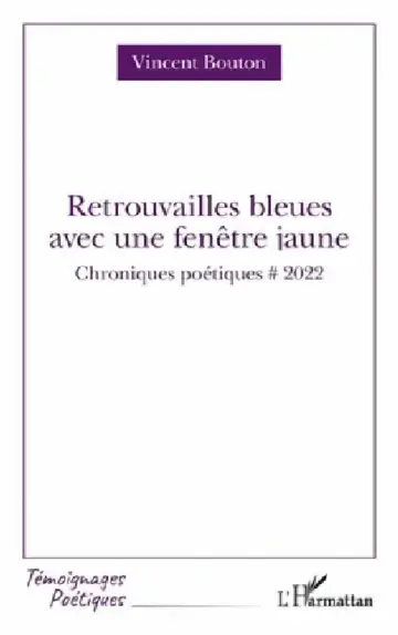 Cover of Retrouvailles bleues avec fenêtre jaune