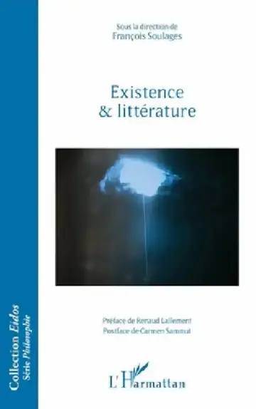 Cover of Existence et littérature
