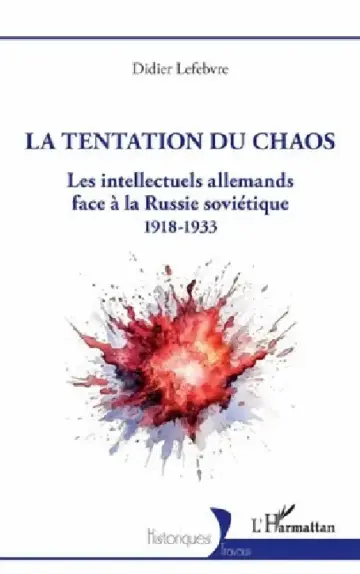 Cover of La tentation du chaos
