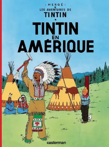 Cover of Tintin En Amerique