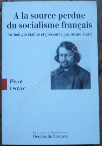 Cover of A la source perdue du socialisme