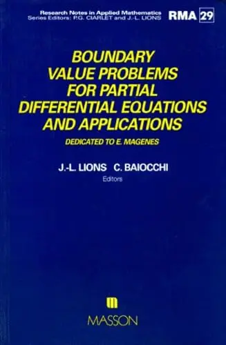 Cover of Boundary value problems for partial differential equations and applications