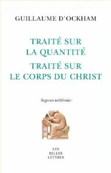 Cover of Traite Sur La Quantite. Traite Sur Le Corps Du Christ