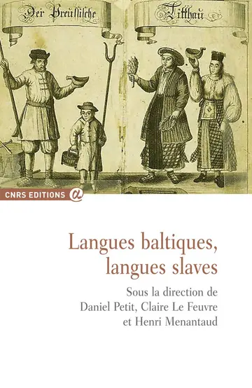 Cover of Langues baltiques, langues slaves