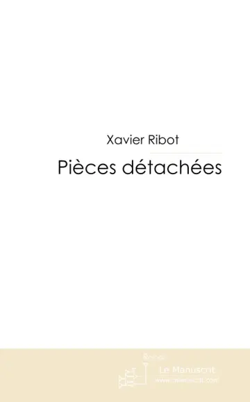 Cover of Pieces detachees
