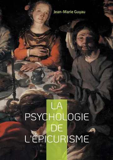 Cover of La psychologie de l'épicurisme