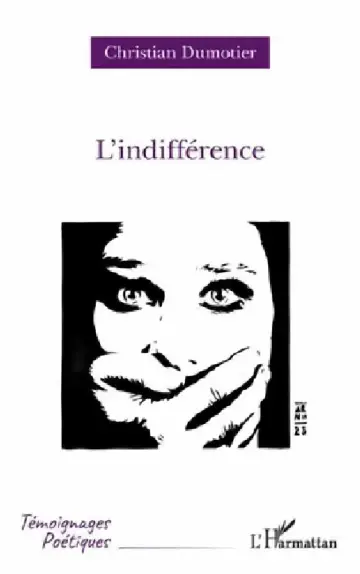 Cover of L'indifférence