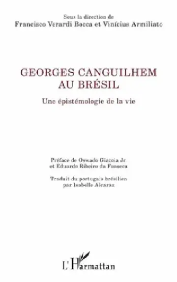 Cover of Georges Canguilhem au Brésil