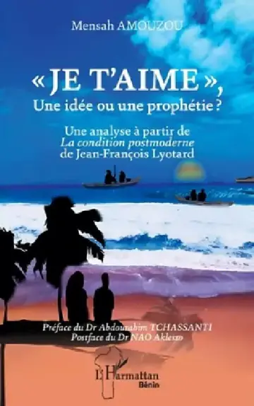 Cover of Je t'aime, Une idée ou une prophétie ?