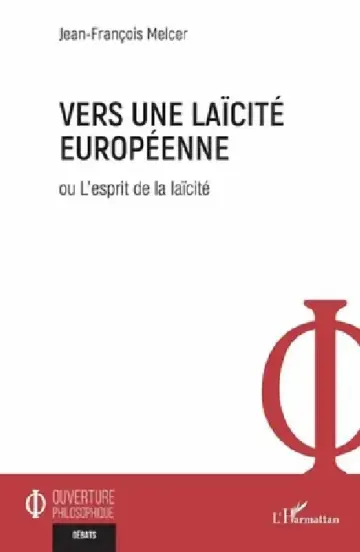 Cover of Vers une laïcité européenne