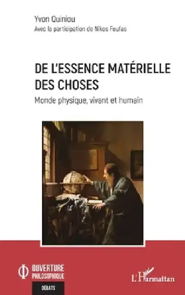 Cover of De l'essence matérielle des choses