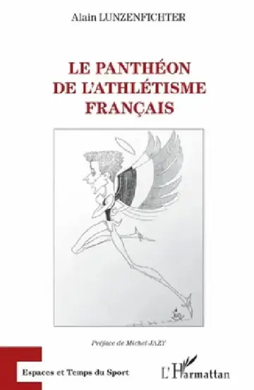 Cover of Le panthéon de l'athlétisme français