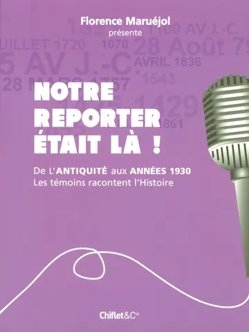 Cover of Notre reporter etait la