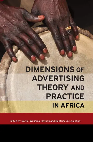 Cover of Dimensions of Advertising Theory and Practice in Africa