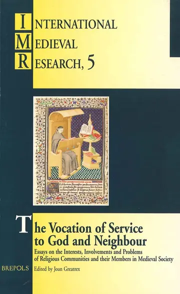 Cover of The Vocation of Service to God and Neighbour